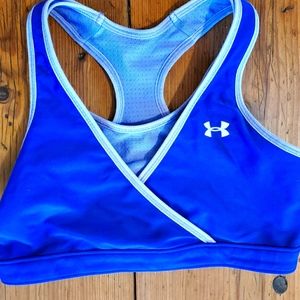 Under Armour XS Purple Reversible Sports Bra